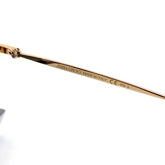 NEW!!! JIMMY CHOO Sunglasses FANNY/G/SK J5GFQ Authentic - Picture 8 of 11